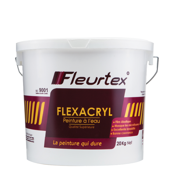 Flexacryl Velours Intérieur/Extérieur Couleurs Claires