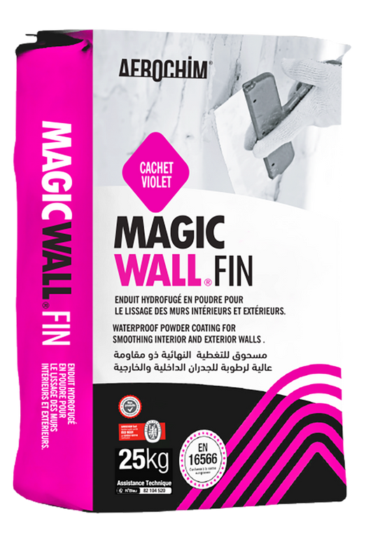 Enduit Magic Wall Fin Cachet Violet 25KG